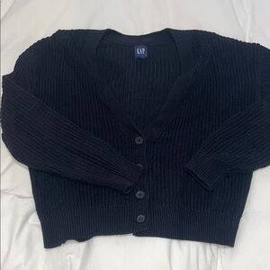 GAP Women's Classic Black Cardigan
